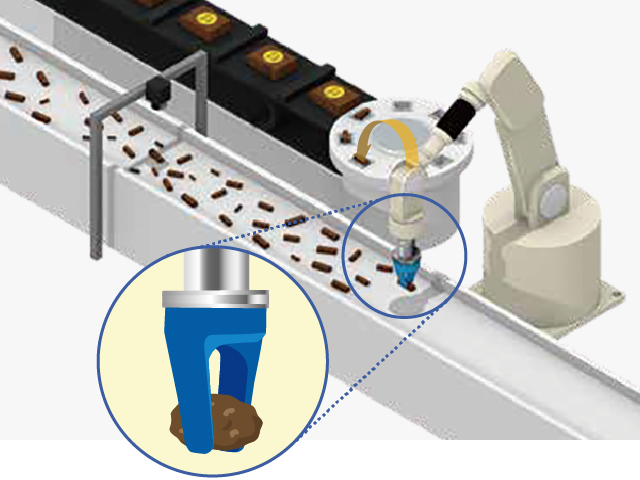 SOFTmatics™ Feeding to packaging machine/weighing scales