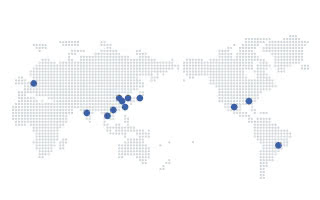グローバル対応 北米/ASEAN/中国/インド
