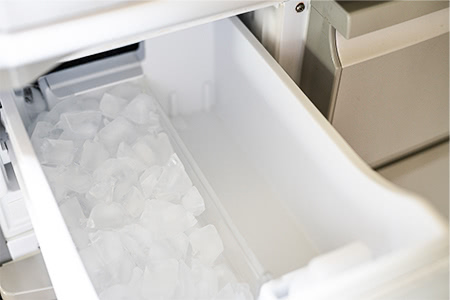 製氷重量をセンサシートで検出