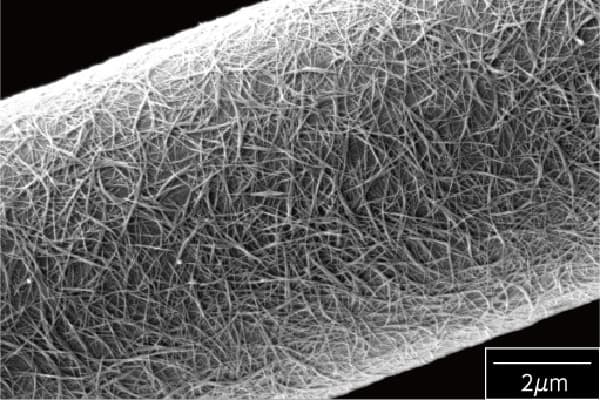 カーボンナノチューブ／炭素繊維複合化技術（Namd™）