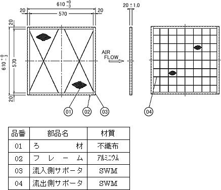 外形寸法図（NT-20）