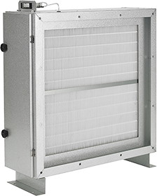 薄型中性能フィルタケーシング（フィルタボックス） 薄型サイドアクセスタイプ