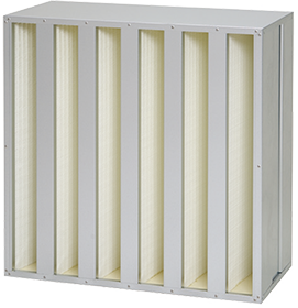 中高性能フィルタ SPleats ミニプリーツ セル型 エスプレッツ 70㎥/min(1526)