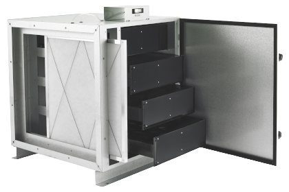 吸着剤カセット型 フィルタユニット