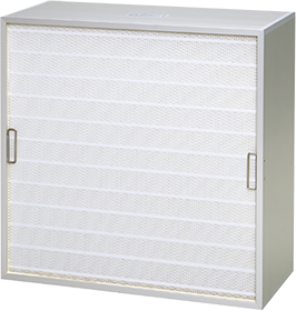 HEPAフィルタ micro EMILENT™エンボス構造　アスベスト等除去装置用(EHA)